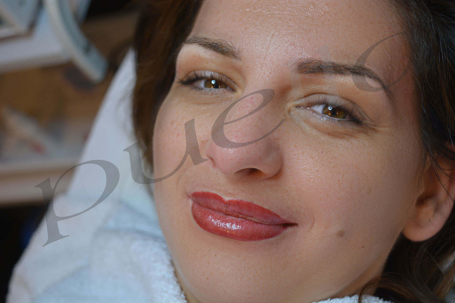 Permanent makeup by Puella Beauty - lips and eyebrows image
